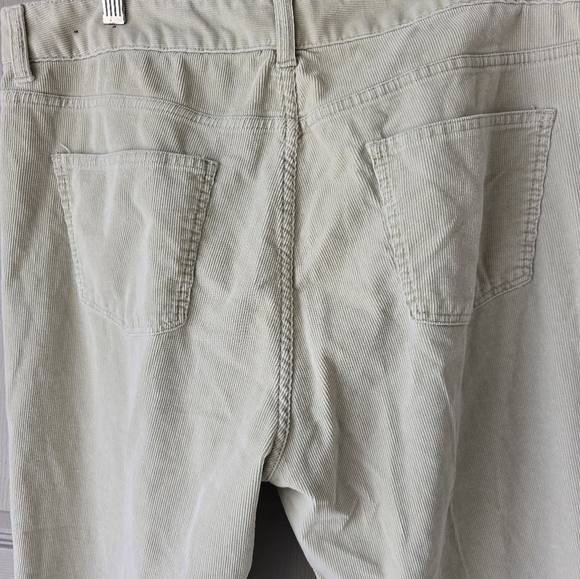 Talbots Courdory Pants Women Size 16 Gray Signature Ankle Retro Casual Logo - Picture 9 of 12